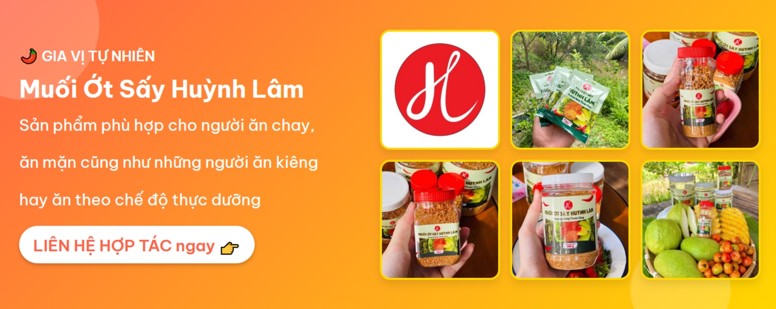 Muối Ớt Sấy Huỳnh Lâm web