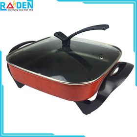 Nồi lẩu điện vuông chống dính 5L GreenCook GCEH30 với nhiều chức năng nấu giá sỉ