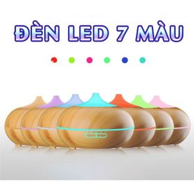 ( kèm điều khiển> MÁY KHUẾCH TÁN TINH DẦU BÍ NGÔ Vân Gỗ Cao Cấp giá sỉ