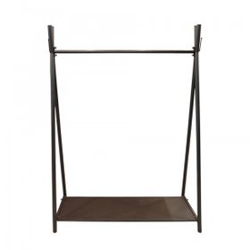 X-shaped Clothes Rack - Giá treo quần áo hình chữ X có ngăn bên dưới đựng giầy dép, đồ dùng gia đình giá sỉ
