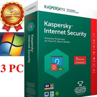 Kapersky Internet 3PC/12T----2019-box----NTS giá sỉ
