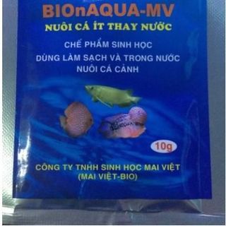 Chế Phẩm Sinh Học BIOnAQUA Mai Việt - Nuôi Cá Ít Thay Nước Làm Trong Nước Bể Cá 10G giá sỉ