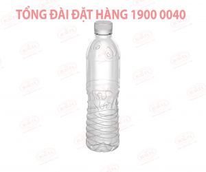 Chai nhựa nước suối PET MS222 500ml giá sỉ