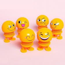 Thú nhún Emoji con lắc lò xo - con cười Emoji giá sỉ