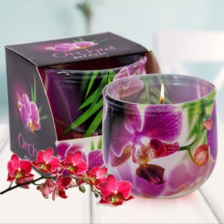 Ly nến thơm tinh dầu Bartek Orchid 100g QT024475 - lan hồ điệp (giao mẫu ngẫu nhiên) giá sỉ