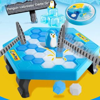 Bộ đồ chơi đập khối đá cứu chim cánh cụt cho trẻ em giá sỉ