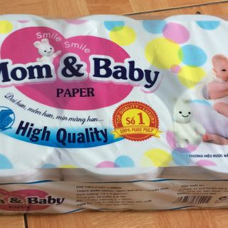 Giấy vệ sinh Mom & Baby giá sỉ