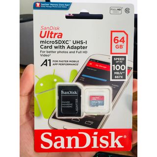 Thẻ Nhớ MicroSDHC SanDisk Ultra 64GB giá sỉ