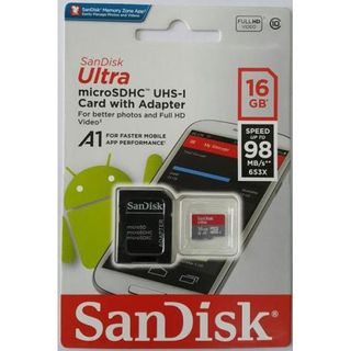 Thẻ Nhớ MicroSDHC SanDisk Ultra 16GB giá sỉ