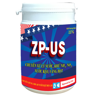 Zp-Us - Hấp thu các khí độc NH3-H2S-NO2 phát sinh trong ao nuôi - cải thiện nước giá sỉ