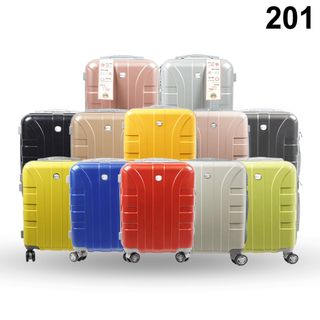 Bộ 2 Vali kéo nhựa du lịch 201 nhựa ABS size (20,24). giá sỉ