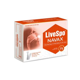 LiveSpo Navax xịt bào tử lợi khuẩn phòng ngừa và giảm viêm nhiễm tai, mũi, họng giá sỉ