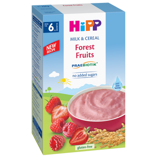 Bột ăn dặm HiPP 250g dinh dưỡng sữa hoa quả rừng giá sỉ