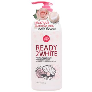 Sữa tắm trắng da ngọc trai & hoa hồng Cathy Doll Pearl & Rose Serum Body Bath Cream 500ml giá sỉ