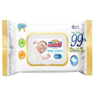 Khăn giấy ướt Goo.N Premium Baby Wipes (80 tờ) giá sỉ