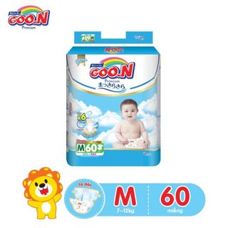 Tã dán Goo.N Premium size M 60 miếng (cho bé 7-12kg) giá sỉ