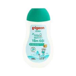 Sữa tắm gội dịu nhẹ Pigeon Jojoba 200ml 2in1 giá sỉ