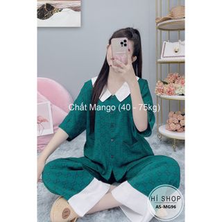 Đồ bộ nữ cao cấp chất vải Mango MG96 - Hí Shop giá sỉ