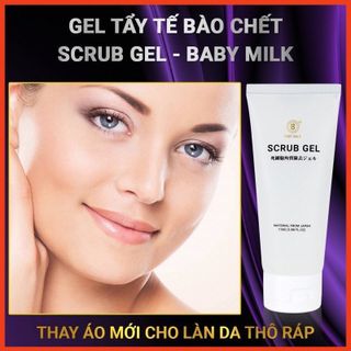 [Hot] Gel Tẩy Tế Bào Chết Cho Da Nhạy Cảm Scrub Gel Baby Milk 110g - Hàng Hiệu Vũ Phạm giá sỉ