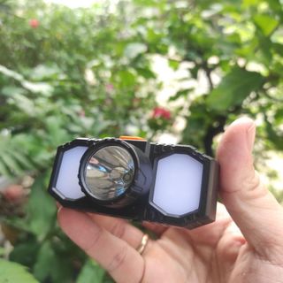 Đèn pin đội đầu kiểu máy ảnh 3 bóng Cree XPE Mã 8106 giá sỉ