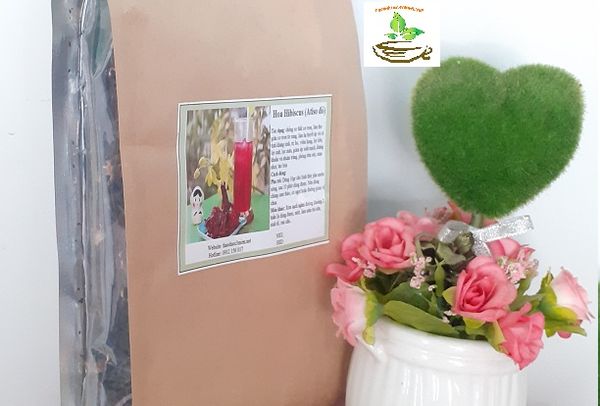Hoa atiso đỏ khô bụp giấm hisbicus
