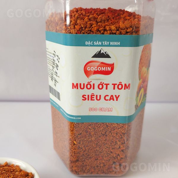 Muối Ớt Tôm Siêu Cay