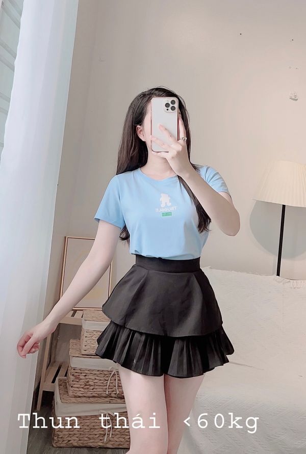 Chuyên sỉ Áo thun thái form dưới 60kg truggle Xưởng may YoYo chuyên sỉ áo thun thái