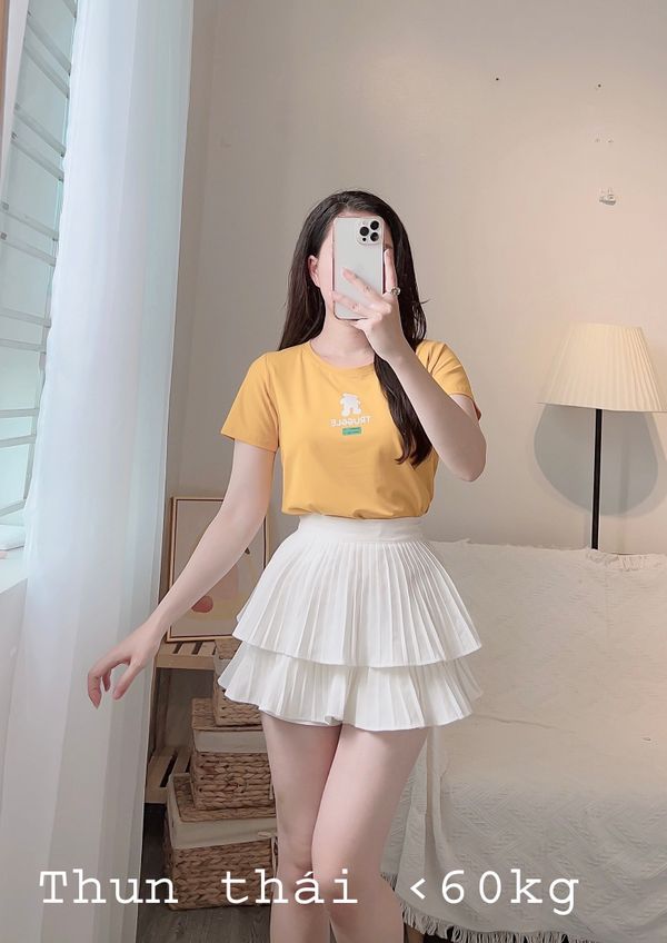 Chuyên sỉ Áo thun thái form dưới 60kg truggle Xưởng may YoYo chuyên sỉ áo thun thái