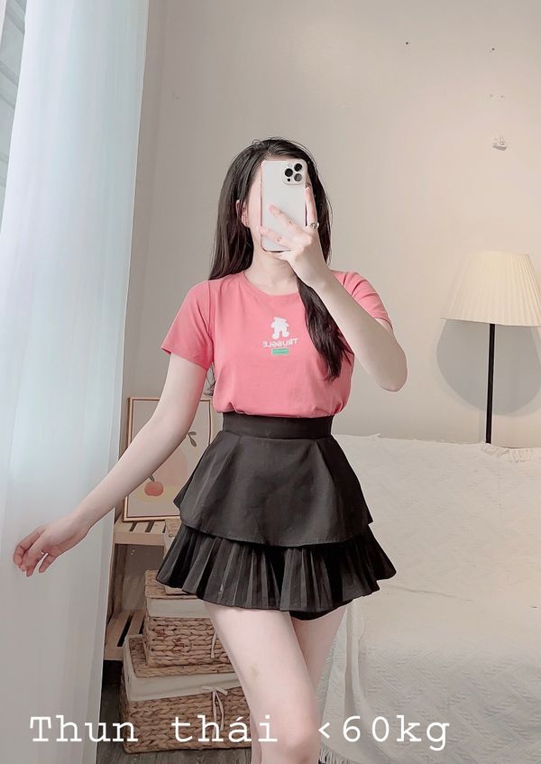Chuyên sỉ Áo thun thái form dưới 60kg truggle Xưởng may YoYo chuyên sỉ áo thun thái