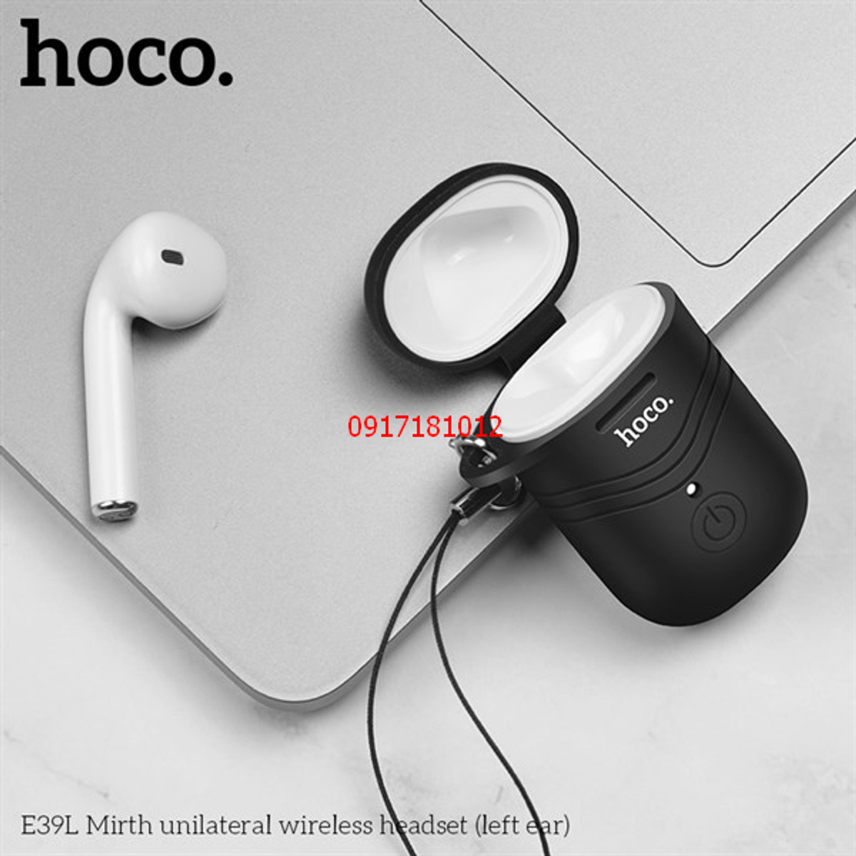 TAI NGHE BLUETOOTH CẢM ỨNG BÊN TRÁI CÓ MIC HOCO E39L giá sỉ