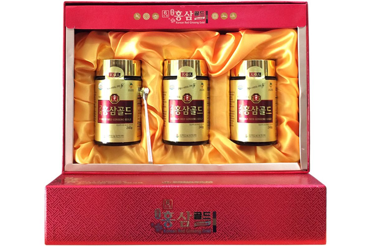 Cao hồng sâm Hàn Quốc 6 năm tuổi chính hãng Bio Apgold hộp 3 lọ x 240g Cao hồng sâm Hàn Quốc 6 năm tuổi chính hãng Bio Apgold hộp 3 lọ x 240g