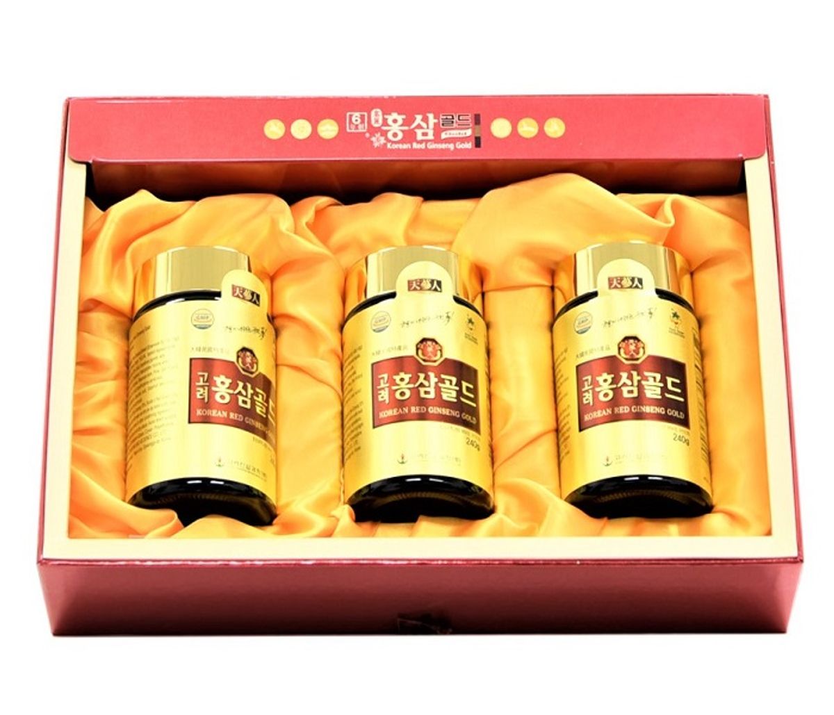 Cao hồng sâm Hàn Quốc 6 năm tuổi chính hãng Bio Apgold hộp 3 lọ x 240g Cao hồng sâm Hàn Quốc 6 năm tuổi chính hãng Bio Apgold hộp 3 lọ x 240g
