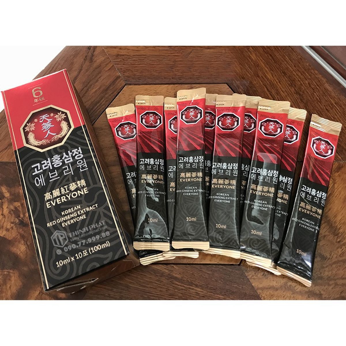 Chiết Xuất Hồng Sâm Hàn Quốc 6 năm tuổi Bio Apgold Everyone hộp 30 gói x 10ml Chiết Xuất Hồng Sâm Hàn Quốc 6 năm tuổi Bio Apgold Everyone hộp 30 gói x 10ml