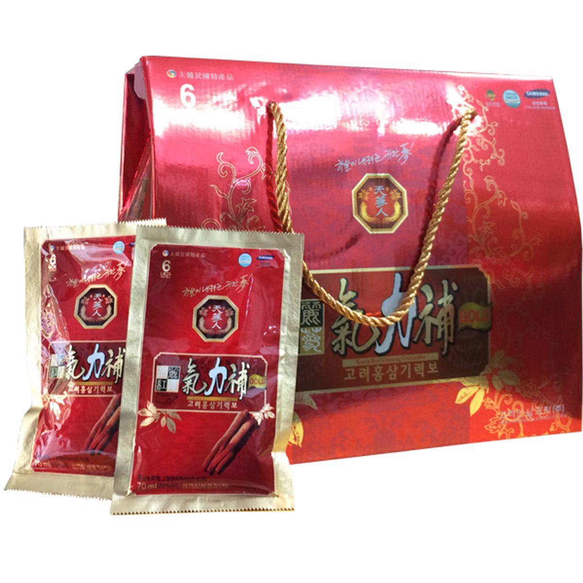 Tinh chất hồng sâm khí lực dạng nước hộp 30 gói sâm Hàn Quốc Bio Tinh chất hồng sâm khí lực dạng nước hộp 30 gói sâm Hàn Quốc Bio