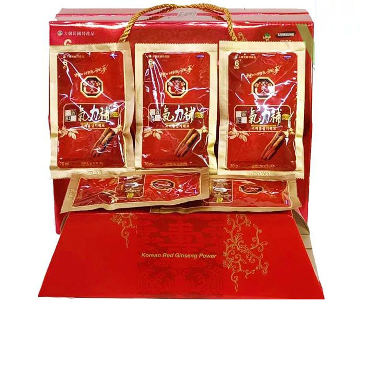 Tinh chất hồng sâm khí lực dạng nước hộp 30 gói sâm Hàn Quốc Bio Tinh chất hồng sâm khí lực dạng nước hộp 30 gói sâm Hàn Quốc Bio