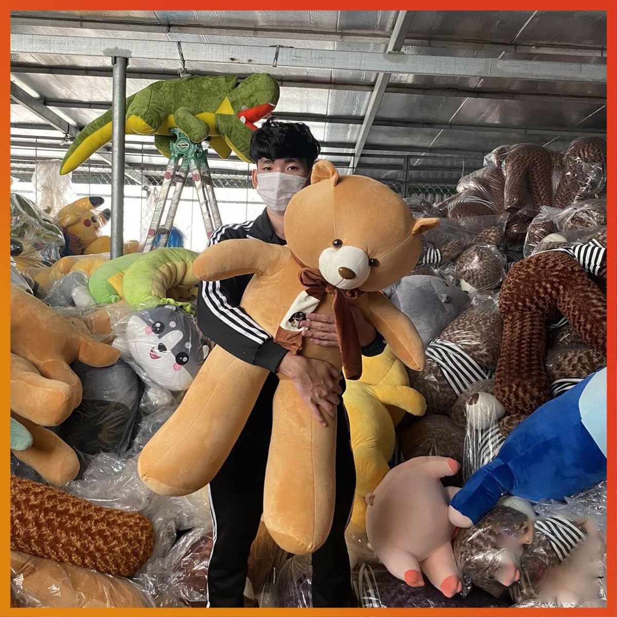 Gấu Bông Teddy Khăn, Thú Nhồi Bông Cao Cấp Quà Tặng Đáng Yêu Chất Liệu Vải Nhung Hàn Quốc Size 1m-1m3 Gấu Bông Teddy Khăn, Thú Nhồi Bông Cao Cấp Quà Tặng Đáng Yêu Chất Liệu Vải Nhung Hàn Quốc Size 1m-1m3