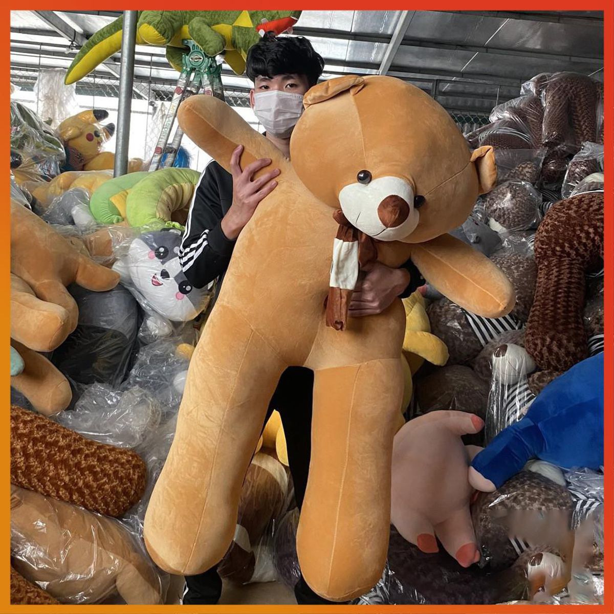 Gấu Bông Teddy Khăn, Thú Nhồi Bông Cao Cấp Quà Tặng Đáng Yêu Chất Liệu Vải Nhung Hàn Quốc Size 1m-1m3 Gấu Bông Teddy Khăn, Thú Nhồi Bông Cao Cấp Quà Tặng Đáng Yêu Chất Liệu Vải Nhung Hàn Quốc Size 1m-1m3