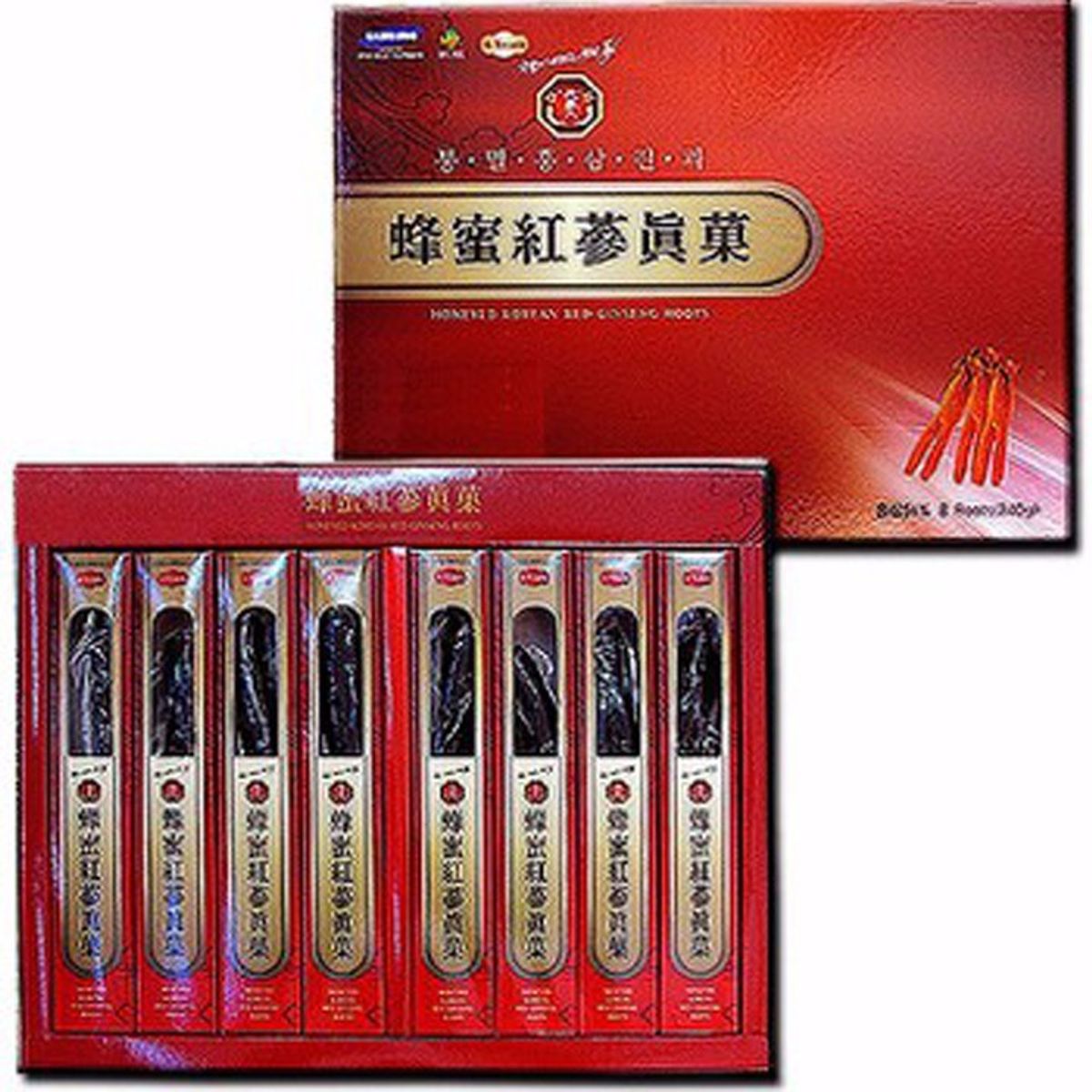 Hồng sâm Hàn Quốc 6 năm tuổi nguyên củ tẩm mật ong chính hãng Bio Apgold Hồng sâm Hàn Quốc 6 năm tuổi nguyên củ tẩm mật ong chính hãng Bio Apgold