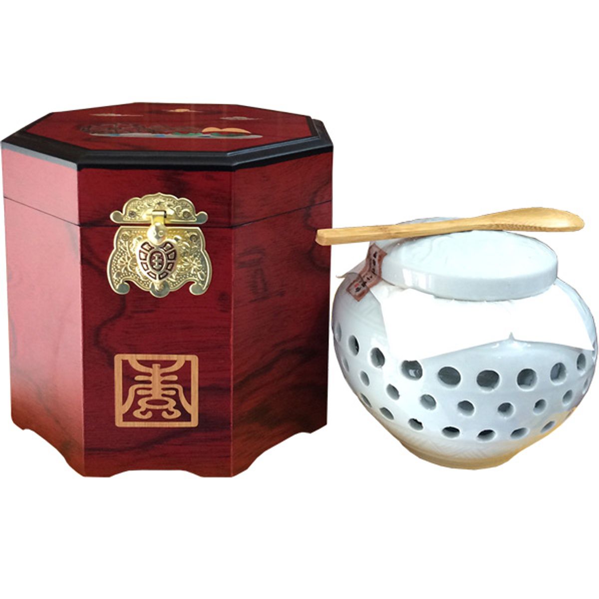 Cao hồng sâm Hoàng Hậu Hàn Quốc hộp quà tặng đặc biệt hũ sứ 500g Cao hồng sâm Hoàng Hậu Hàn Quốc hộp quà tặng đặc biệt hũ sứ 500g