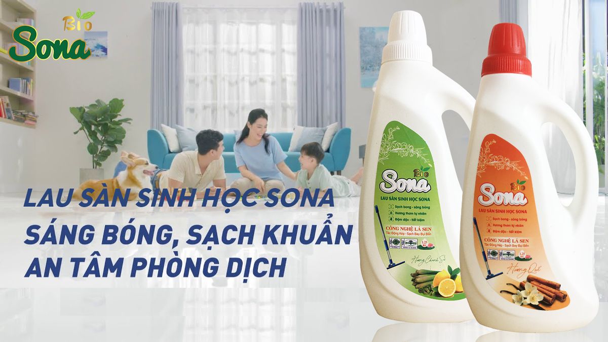 Nước Lau Sàn SoNa 1.25kg Hương Chanh Xả | Đuổi Ruồi Muỗi, Côn Trùng, Cho Sàn Nhà Luôn Sáng Bóng Nước Lau Sàn SoNa 1.25kg Hương Chanh Xả | Đuổi Ruồi Muỗi, Côn Trùng, Cho Sàn Nhà Luôn Sáng Bóng