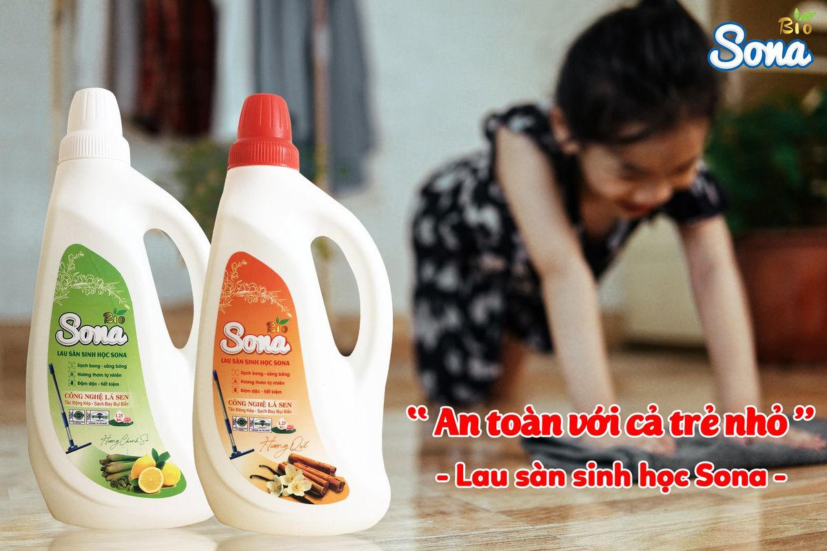 Nước Lau Sàn SoNa 1.25kg Hương Quế | Cho Sàn Nhà Sáng Bóng, Hương Thơm Mát Từ Thiên Nhiên Nước Lau Sàn SoNa 1.25kg Hương Quế | Cho Sàn Nhà Sáng Bóng, Hương Thơm Mát Từ Thiên Nhiên