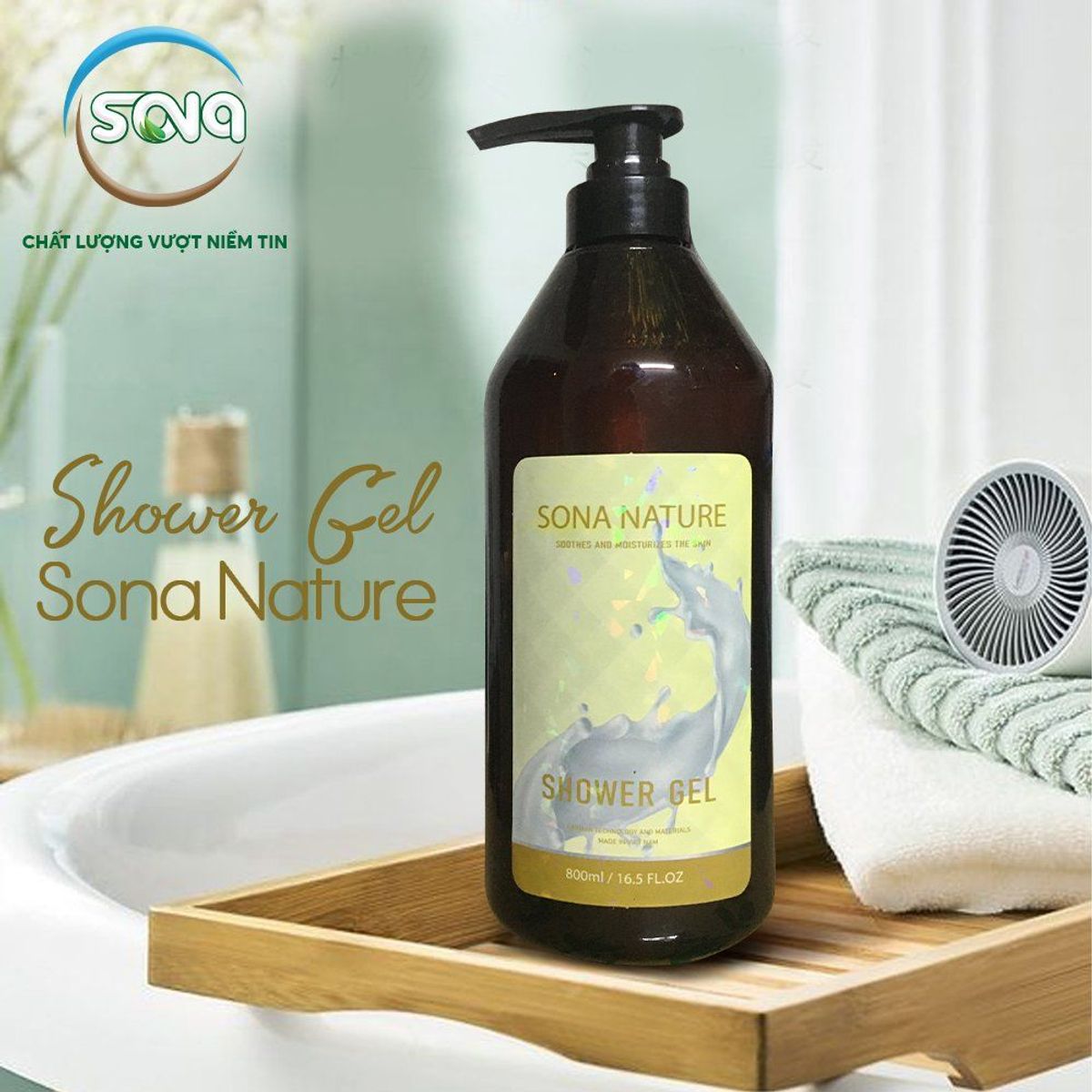 Sữa Tắm Thiên Nhiên SONA Giúp Làn Da Trắng Sáng Mịn Màng - Giúp Cơ Thể có Hương Thơm Quyến Rũ Sữa Tắm Thiên Nhiên SONA Giúp Làn Da Trắng Sáng Mịn Màng - Giúp Cơ Thể có Hương Thơm Quyến Rũ