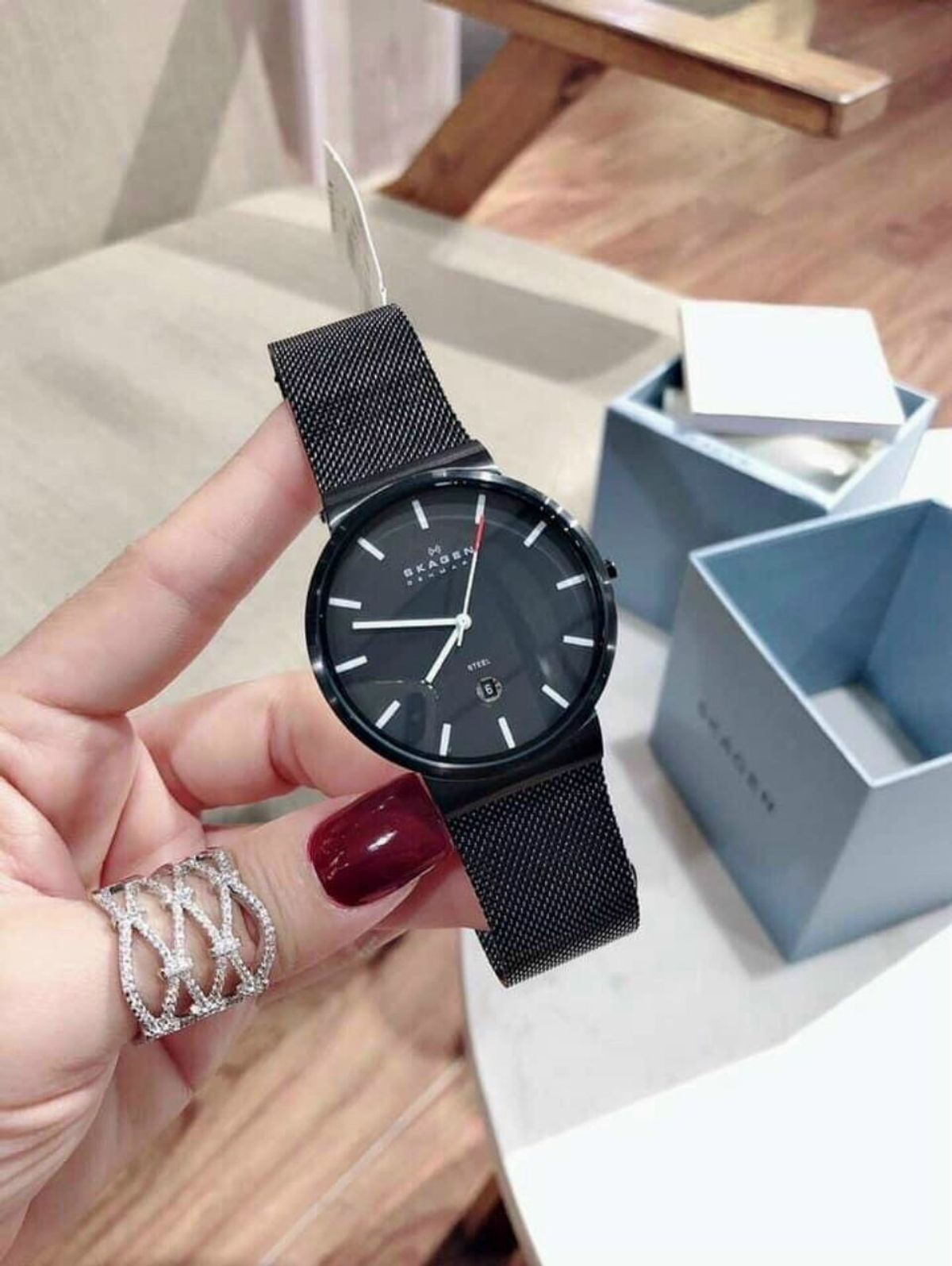 ĐỒNG HỒ SKAGEN LƯỚl CAO CẤP NAM SALE giá sỉ, giá bán buôn Thị