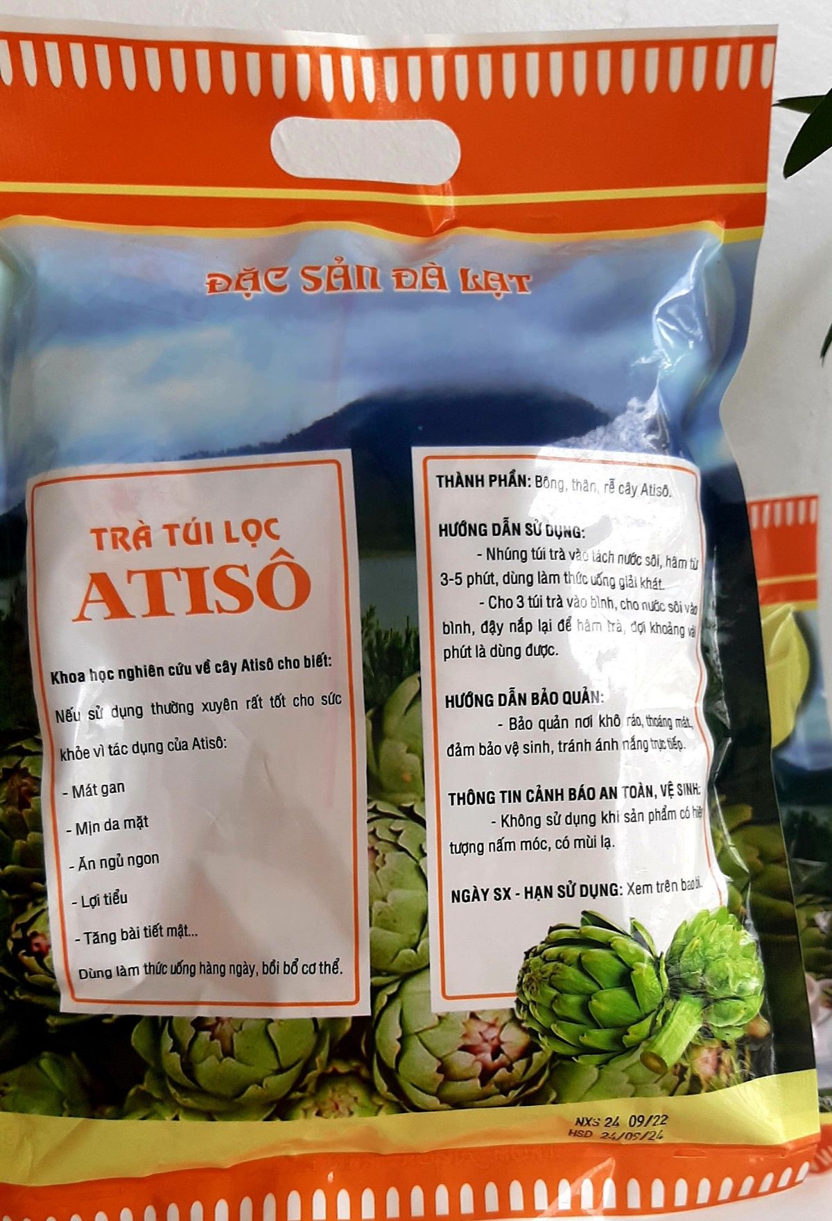 Trà Atiso túi lọc Vũ Ngân 🥰 NHẬP SỈ NGAY - LỜI TỪ 100K/KG NÀY! Đặc Sản Đà Lạt - Atiso nguyên chất, tốt cho sức khỏe: ngủ ngon, mát gan, đẹp da,...gói 200g/100 túi lọc Trà Atiso túi lọc Vũ Ngân 🥰 NHẬP SỈ NGAY - LỜI TỪ 100K/KG NÀY! Đặc Sản Đà Lạt - Atiso nguyên chất, tốt cho sức khỏe: ngủ ngon, mát gan, đẹp da,...gói 200g/100 túi lọc
