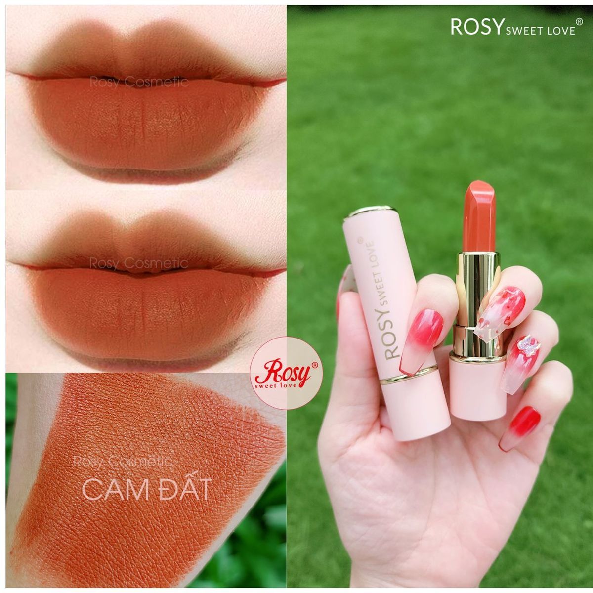 SON SÁP LÌ CAM ĐẤT TÔN DA, BỀN MÀU LÊN ĐẾN 12H KHÔNG CHỨA CHÌ SON SÁP LÌ CAM ĐẤT TÔN DA, BỀN MÀU LÊN ĐẾN 12H KHÔNG CHỨA CHÌ