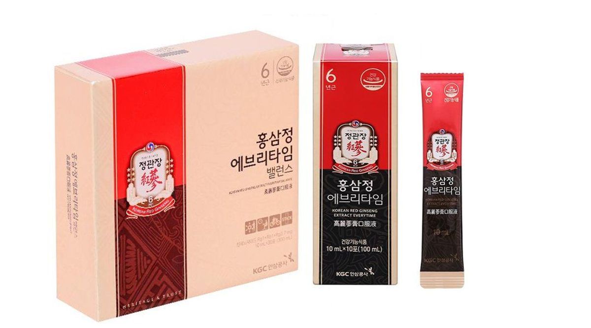 Tinh Chất Hồng Sâm KGC Cheong Kwan Jang Extract Everytime Balance 30 gói x 10ml Tinh Chất Hồng Sâm KGC Cheong Kwan Jang Extract Everytime Balance 30 gói x 10ml