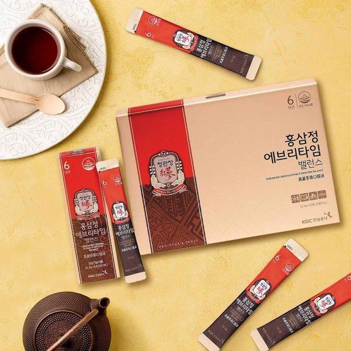 Tinh Chất Hồng Sâm KGC Cheong Kwan Jang Extract Everytime Balance 30 gói x 10ml Tinh Chất Hồng Sâm KGC Cheong Kwan Jang Extract Everytime Balance 30 gói x 10ml