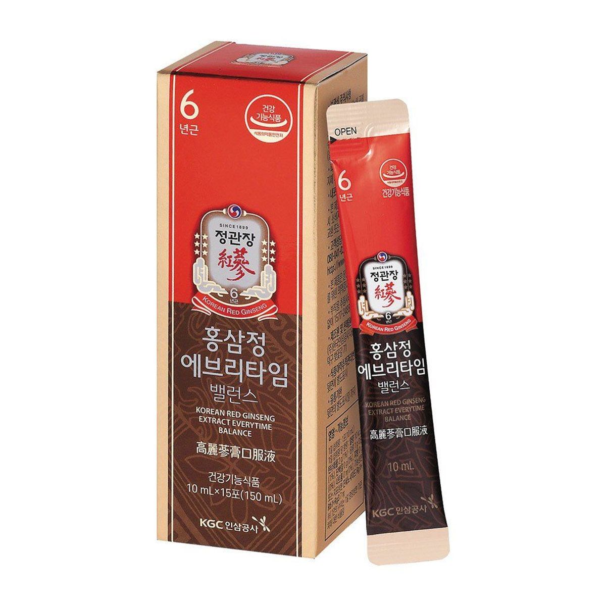 Tinh Chất Hồng Sâm KGC Cheong Kwan Jang Extract Everytime Balance 30 gói x 10ml Tinh Chất Hồng Sâm KGC Cheong Kwan Jang Extract Everytime Balance 30 gói x 10ml