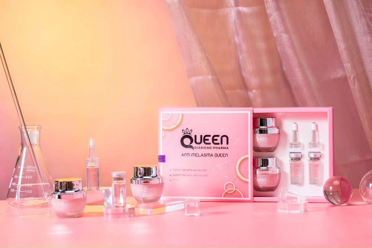 Bộ Sản Phẩm Hủy Nám ANTI MELASMA QUEEN - “NỮ HOÀNG HỦY NÁM Bộ Sản Phẩm Hủy Nám ANTI MELASMA QUEEN - “NỮ HOÀNG HỦY NÁM