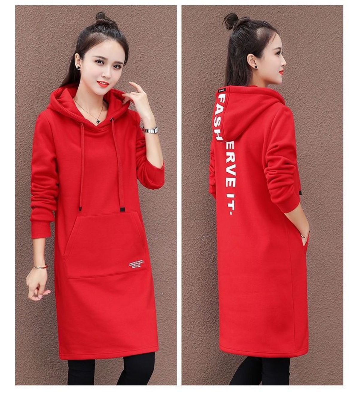 ĐẦM THUN SUÔNG CÓ NÓN FASHION – DT1710 ĐẦM THUN SUÔNG CÓ NÓN FASHION – DT1710